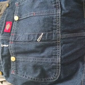 Duckies denim overalls. Worn twice
